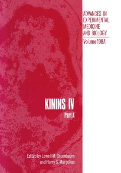 Couverture de l’ouvrage Kinins IV