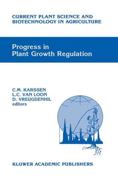 Couverture de l’ouvrage Progress in Plant Growth Regulation