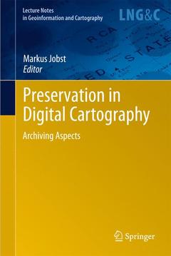 Couverture de l’ouvrage Preservation in Digital Cartography