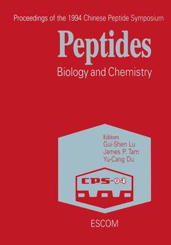 Cover of the book Peptides