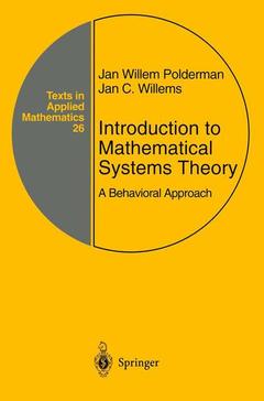 Cover of the book Introduction to Mathematical Systems Theory