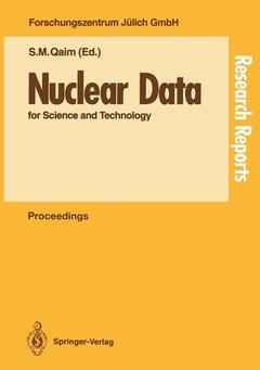 Couverture de l’ouvrage Nuclear Data for Science and Technology