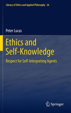 Couverture de l’ouvrage Ethics and Self-Knowledge
