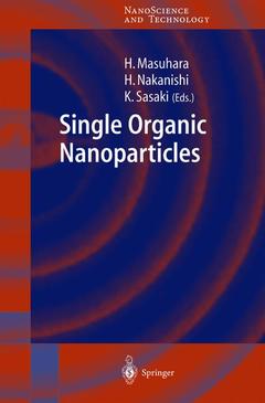 Couverture de l’ouvrage Single Organic Nanoparticles