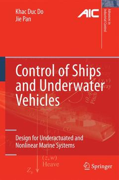 Cover of the book Control of Ships and Underwater Vehicles