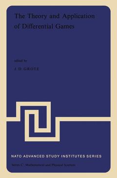Cover of the book The Theory and Application of Differential Games