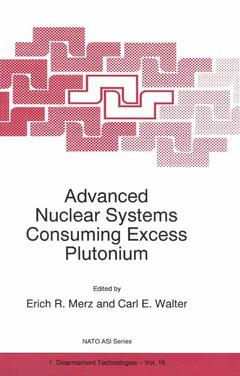 Couverture de l’ouvrage Advanced Nuclear Systems Consuming Excess Plutonium