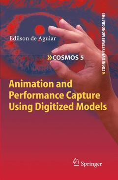 Couverture de l’ouvrage Animation and Performance Capture Using Digitized Models