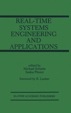 Couverture de l’ouvrage Real-Time Systems Engineering and Applications