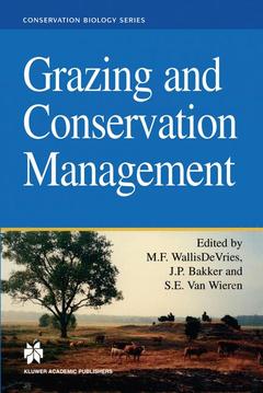 Couverture de l’ouvrage Grazing and Conservation Management