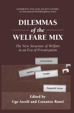 Couverture de l’ouvrage Dilemmas of the Welfare Mix