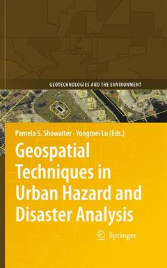 Cover of the book Geospatial Techniques in Urban Hazard and Disaster Analysis
