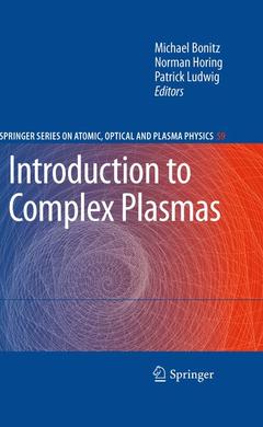 Couverture de l’ouvrage Introduction to Complex Plasmas