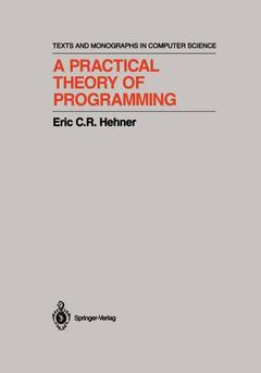 Cover of the book A Practical Theory of Programming