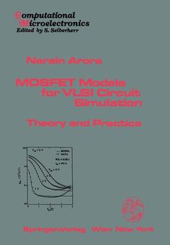 Couverture de l’ouvrage MOSFET Models for VLSI Circuit Simulation