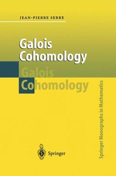 Couverture de l’ouvrage Galois Cohomology
