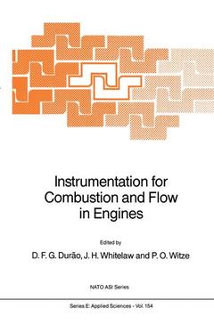Cover of the book Instrumentation for Combustion and Flow in Engines