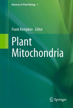 Couverture de l’ouvrage Plant Mitochondria