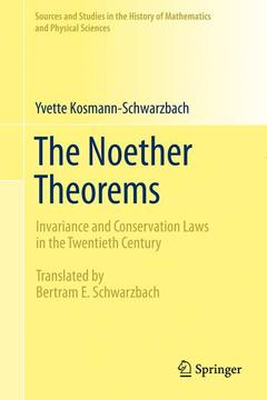 Couverture de l’ouvrage The Noether Theorems