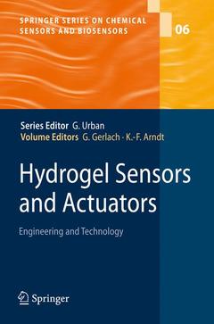 Couverture de l’ouvrage Hydrogel Sensors and Actuators