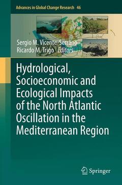 Couverture de l’ouvrage Hydrological, Socioeconomic and Ecological Impacts of the North Atlantic Oscillation in the Mediterranean Region