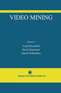 Cover of the book Video Mining