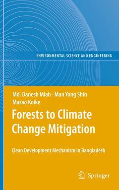 Cover of the book Forests to Climate Change Mitigation