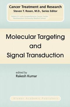 Couverture de l’ouvrage Molecular Targeting and Signal Transduction