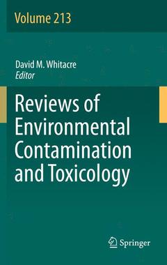 Cover of the book Reviews of Environmental Contamination and Toxicology Volume 213