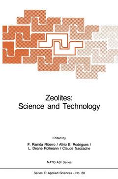 Couverture de l’ouvrage Zeolites: Science and Technology