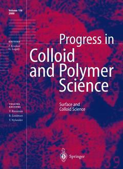 Couverture de l’ouvrage Surface and Colloid Science