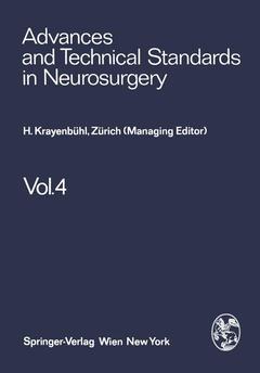Cover of the book Advances and Technical Standards in Neurosurgery