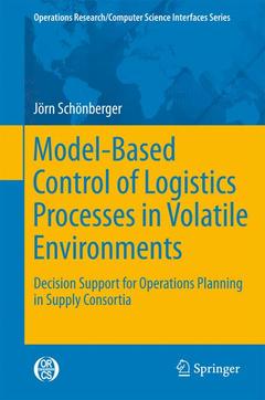 Cover of the book Model-Based Control of Logistics Processes in Volatile Environments