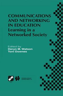 Couverture de l’ouvrage Communications and Networking in Education