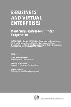Couverture de l’ouvrage E-Business and Virtual Enterprises