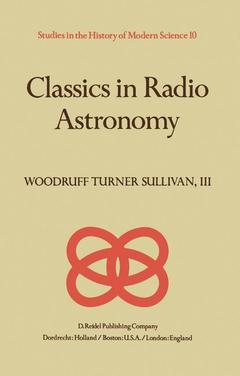 Couverture de l’ouvrage Classics in Radio Astronomy
