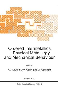 Couverture de l’ouvrage Ordered Intermetallics