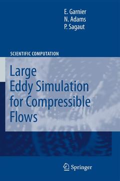 Couverture de l’ouvrage Large Eddy Simulation for Compressible Flows