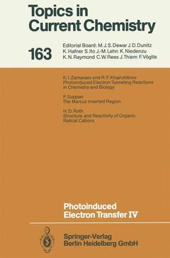 Couverture de l’ouvrage Photoinduced Electron Transfer IV