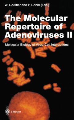 Couverture de l’ouvrage The Molecular Repertoire of Adenoviruses II