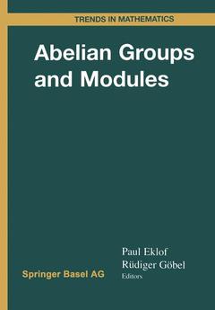Couverture de l’ouvrage Abelian Groups and Modules