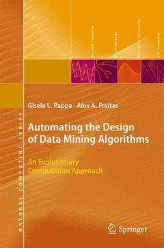 Couverture de l’ouvrage Automating the Design of Data Mining Algorithms