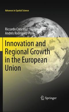 Cover of the book Innovation and Regional Growth in the European Union