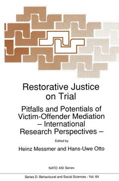 Couverture de l’ouvrage Restorative Justice on Trial