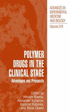 Couverture de l’ouvrage Polymer Drugs in the Clinical Stage