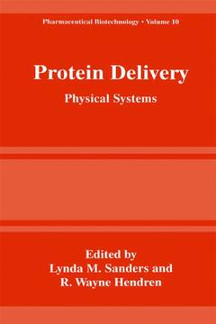 Couverture de l’ouvrage Protein Delivery