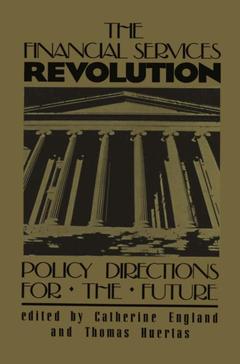 Couverture de l’ouvrage The Financial Services Revolution