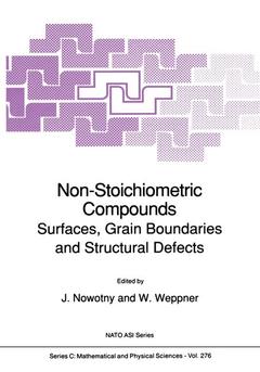 Couverture de l’ouvrage Non-Stoichiometric Compounds
