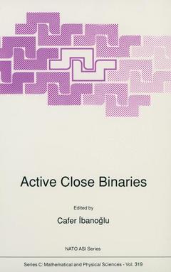 Couverture de l’ouvrage Active Close Binaries