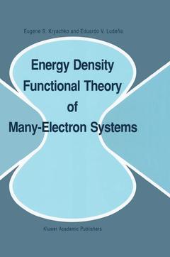 Cover of the book Energy Density Functional Theory of Many-Electron Systems